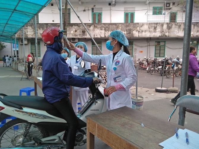 Kiểm tra công tác phòng chống dịch Covid-19 tại Bệnh viện ĐK Đan Phượng