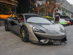 Bắt gặp siêu phẩm McLaren 570S đầu tiên về Việt Nam