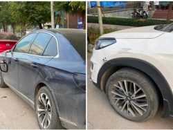 Hà Nội: Hàng loạt ô tô bị phá hoại khi đậu xe dưới sảnh chung cư