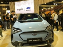 Cận cảnh Subaru Solterra tại Singapore Motorshow 2023