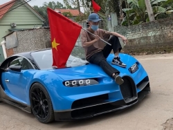 Siêu xe Bugatti Chiron tự chế của các bạn trẻ Quảng Ninh nhận được nhiều khen ngợi từ cộng đồng quốc tế