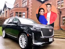 Cristiano Ronaldo được bạn gái tặng xe Cadillac Escalade nhân dịp sinh nhật