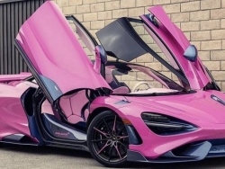 McLaren 765LT “độc lạ” với màu sơn hồng đầy cá tính