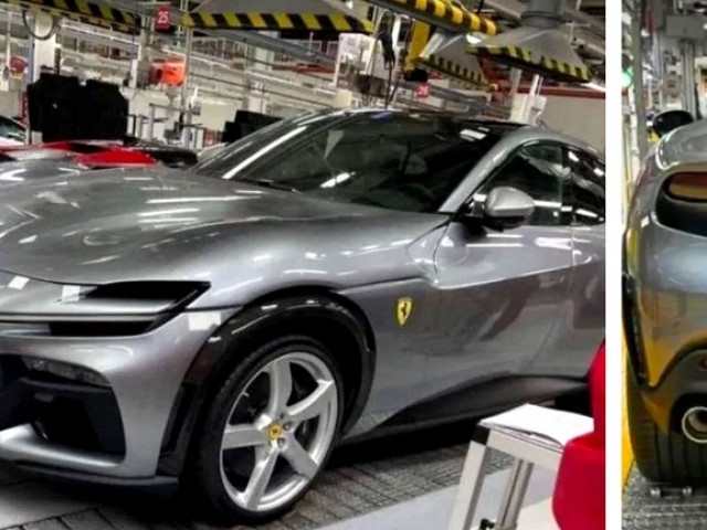 Siêu SUV Ferrari Purosangue lần đầu lộ diện hoàn chỉnh