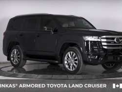 Toyota Land Cruiser 2022 thêm "ngầu" khi được bọc giáp chống đạn từ INKAS