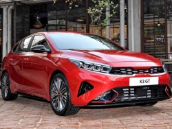 Kia K3 GT 2022 ra mắt thị trường Việt: Giá 759 triệu đồng và mạnh hơn đối thủ Honda Civic