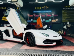 Lamborghini Aventador Roadster của thanh niên 9X ở Đắk Lắk "lên đời" với bodykit SVJ Roadster