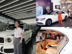 Trước khi "tậu" Mercedes-AMG G63, Hiền Hồ đã sở hữu S450L Luxury vào năm 2020