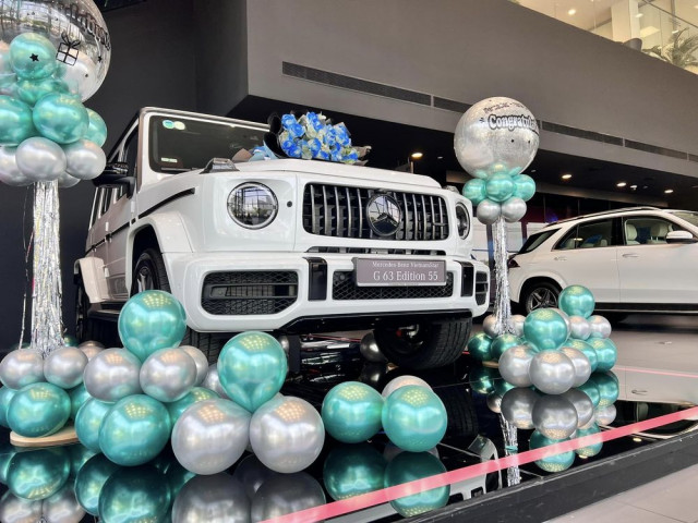 Đại gia Việt chi hơn 12 tỷ mua Mercedes-AMG G 63 Edition 55 tặng vợ nhân dịp 8/3