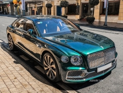 "Giáp mặt" Bentley Flying Spur First Edition siêu hiếm tại Việt Nam: Riêng màu sơn đã hơn 250 triệu đồng