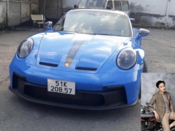 Porsche 911 GT3 2022 hàng hiếm của doanh nhân Nguyễn Quốc Cường đã ra biển trắng