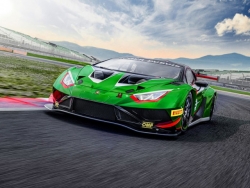 Lamborghini Squadra Corse giới thiệu mẫu Huracán GT3 EVO2 mới, phiên bản xe đua của Huracán STO