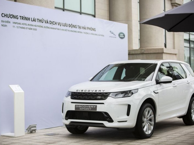 Chương trình trải nghiệm và dịch vụ lưu động của Land Rover Việt Nam tại Hải Phòng