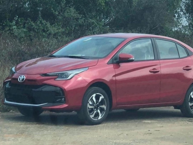 Toyota Vios 2023 sắp ra mắt Việt Nam: Đèn pha LED trên mọi phiên bản, bổ sung trang bị an toàn