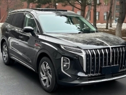 Hongqi HS6 lộ diện trước ra mắt: SUV 7 chỗ, thiết kế như Rolls-Royce