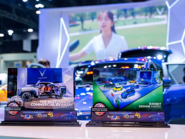 VinFast giành giải thưởng tại Triển lãm ô tô quốc tế Bangkok 2024