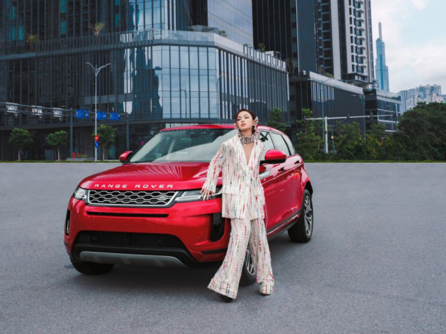 Range Rover Evoque "thả dáng" năng động, cá tính cùng Fashionista Châu Bùi