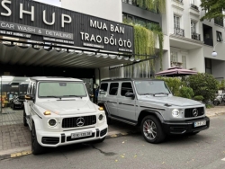 Mercedes-AMG G63 của Hiền Hồ và Cường Đô la về chung một nhà