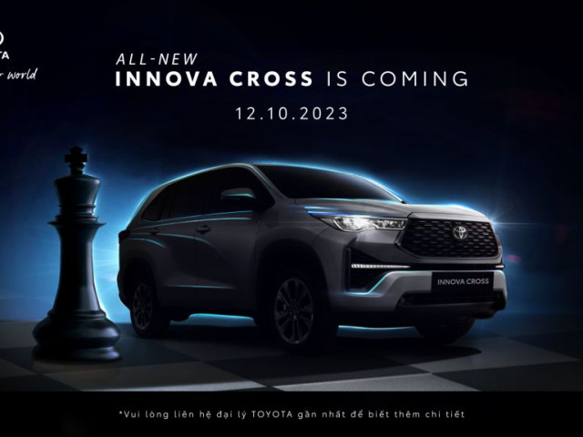 Toyota Innova Cross chốt lịch ra mắt Việt Nam cùng "bầu trời" tiện ích