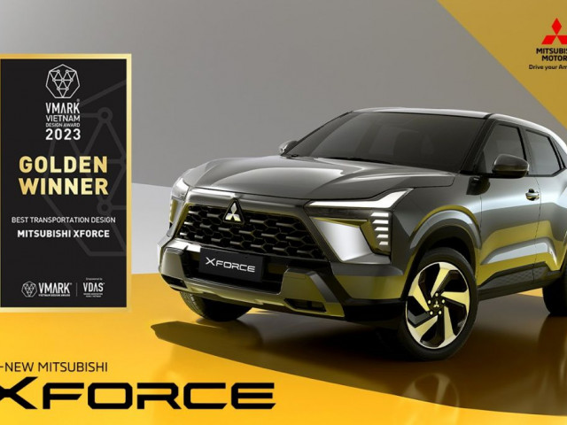 Mitsubishi XForce đạt giải vàng tại Giải thưởng thiết kế Việt Nam VMARK 2023
