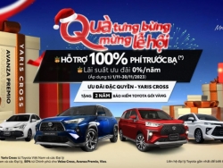 Toyota Việt Nam tung ưu đãi khủng cho “bộ tứ” xe bán chạy nhất