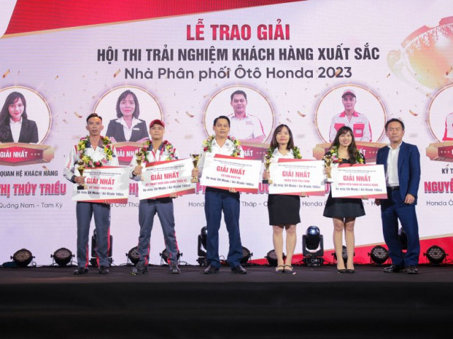 Honda Việt Nam công bố kết quả Hội thi Trải nghiệm Khách hàng 2023