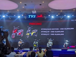 TVS Motor mang 5 mẫu xe máy "đổ bộ" Việt Nam