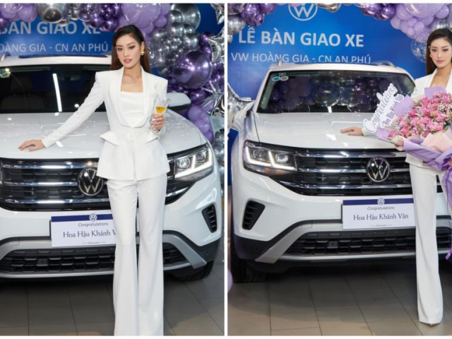 Hoa hậu Khánh Vân chi hơn 2 tỷ tậu SUV cỡ lớn Volkswagen Teramont