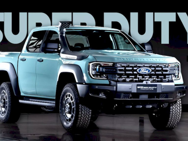 Ford Ranger Super Duty trình làng: Khả năng kéo, chở hàng vượt trội