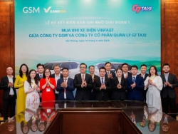 G7 mua 899 ô tô điện VinFast từ Xanh SM