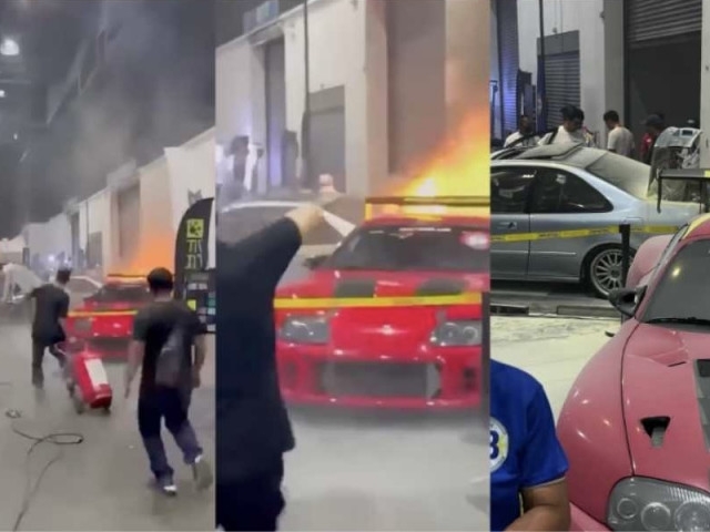 Xe tại MIAS 2025 bốc cháy: Supra độ thoát hiểm trong gang tấc!