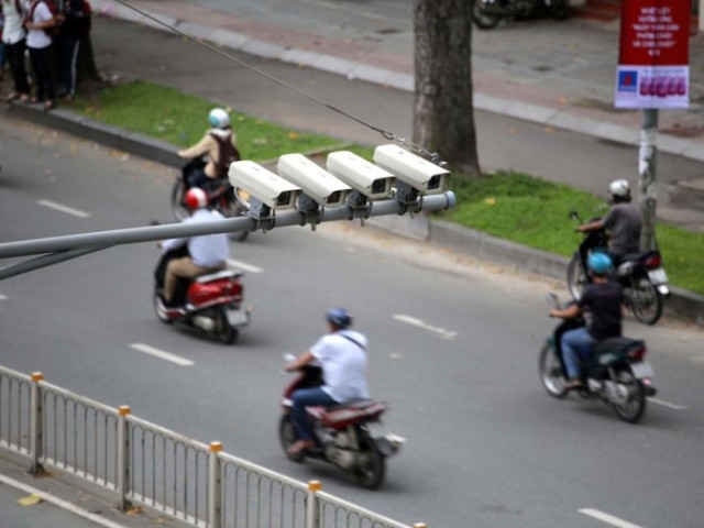 Hà Nội tăng cường xử phạt nguội xe máy vi phạm giao thông