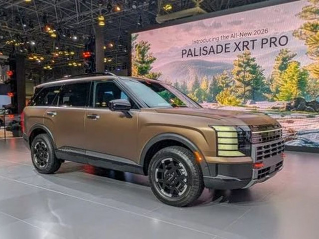 Hyundai Palisade XRT PRO 2026 – SUV “chất phượt” lần đầu ra mắt