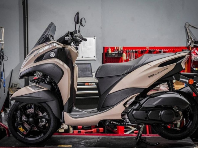Yamaha Tricity 155 - Xe ba bánh độc lạ "cập bến" Việt Nam