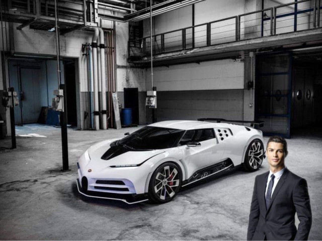 Cầu thủ Cristiano Ronaldo – Tín đồ của thương hiệu Bugatti