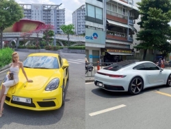 Chủ xe Porsche 718 Cayman nhờ cộng đồng mạng truy tìm "kẻ giả mạo"