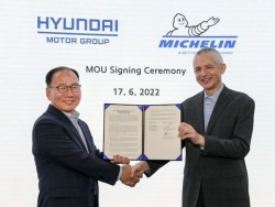 Hyundai hợp tác với Michelin để phát triển lốp rieng cho xe điện