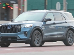 Ford Explorer 2024 lộ diện hoàn toàn trước thềm ra mắt: Nhiều nét giống "người anh em" Territory
