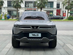 Chi tiết bán tải điện VinFast VF Wild đang có mặt tại Hà Nội