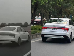 Hyundai Accent thế hệ mới xuất hiện trên đường phố Việt Nam