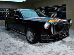 Hongqi Guoli trình làng: Sedan hạng sang dùng động cơ V8 4.0T