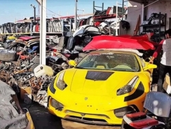 Bên trong “nghĩa địa siêu xe” Dubai