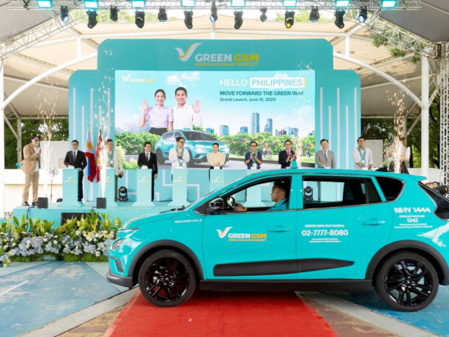 GSM chính thức ra mắt thương hiệu taxi điện đầu tiên tại Philippines