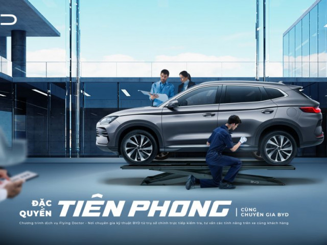 BYD triển khai chương trình Đặc quyền tiên phong cùng chuyên gia BYD