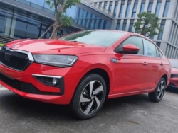 Skoda Slavia lộ diện trước ngày ra mắt, giá từ 450 triệu đồng