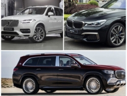 Những mẫu xe đắt nhất của bộ ba BMW, Mercedes-Benz và Volvo tại Việt Nam