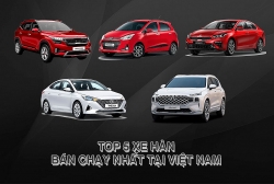 TOP 5 mẫu xe Hàn có doanh số cao nhất tại Việt Nam: Toàn "Trùm" phân khúc, áp đảo đối thủ