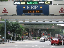 Hệ thống thu phí đường bộ không dừng ở Singapore hiện đại thế nào?