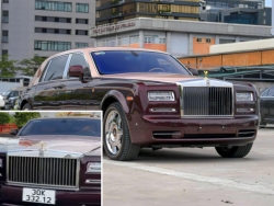 Rolls-Royce Phantom Lửa Thiêng được bấm biển số mới