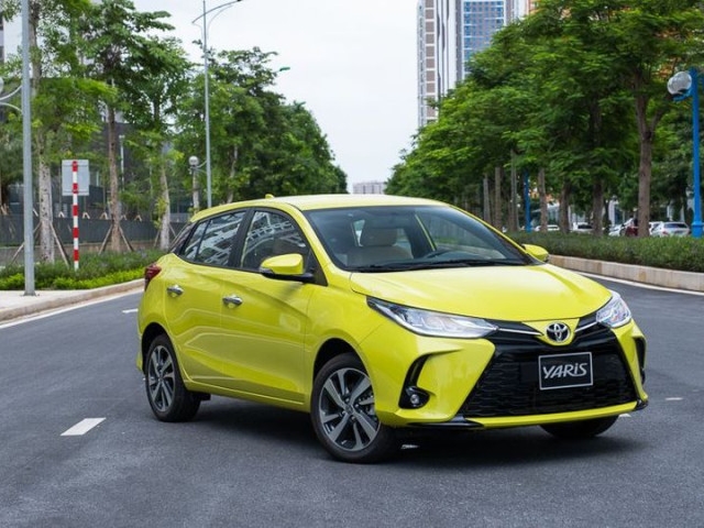 Yaris không còn tên trên trang web của Toyota Việt Nam